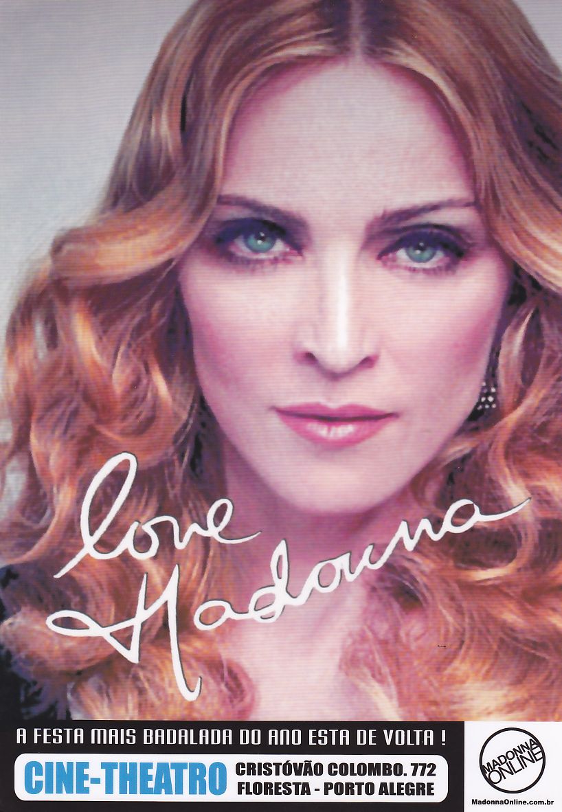 Love Madonna 15 Dezembro Sabado